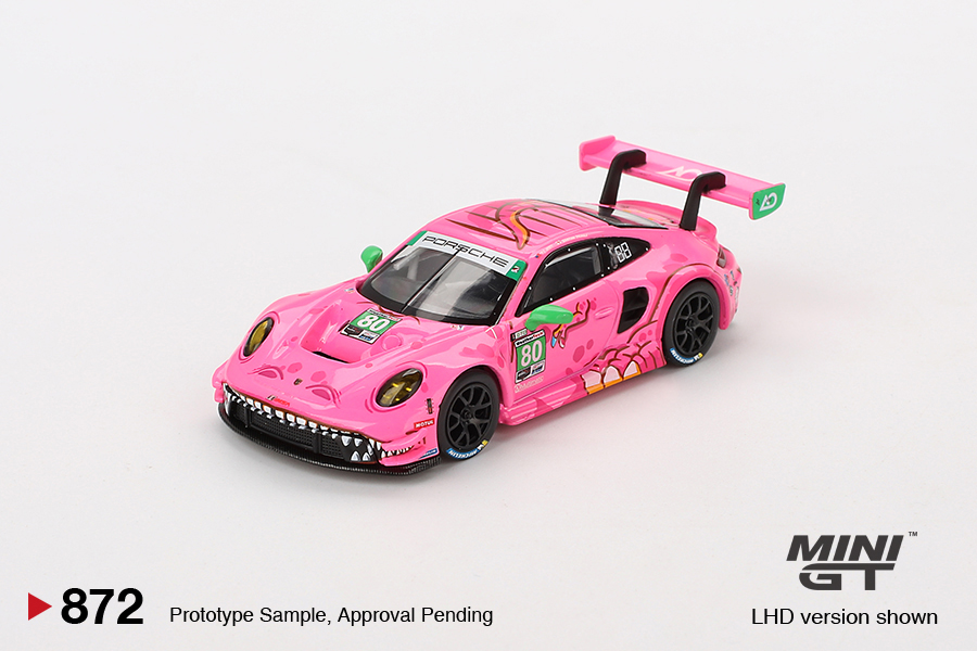 MiniGT Porsche 911 GT3 R #80 AO Racing 2023 IMSA VIRginia Roxy
